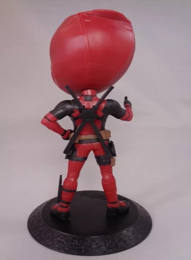 FowWelt Action Figure Miniature Toy Figure Special Edition for Car Dashboard, Decoration, Cake, Office Desk & Study Table - Deadpool - Image 5